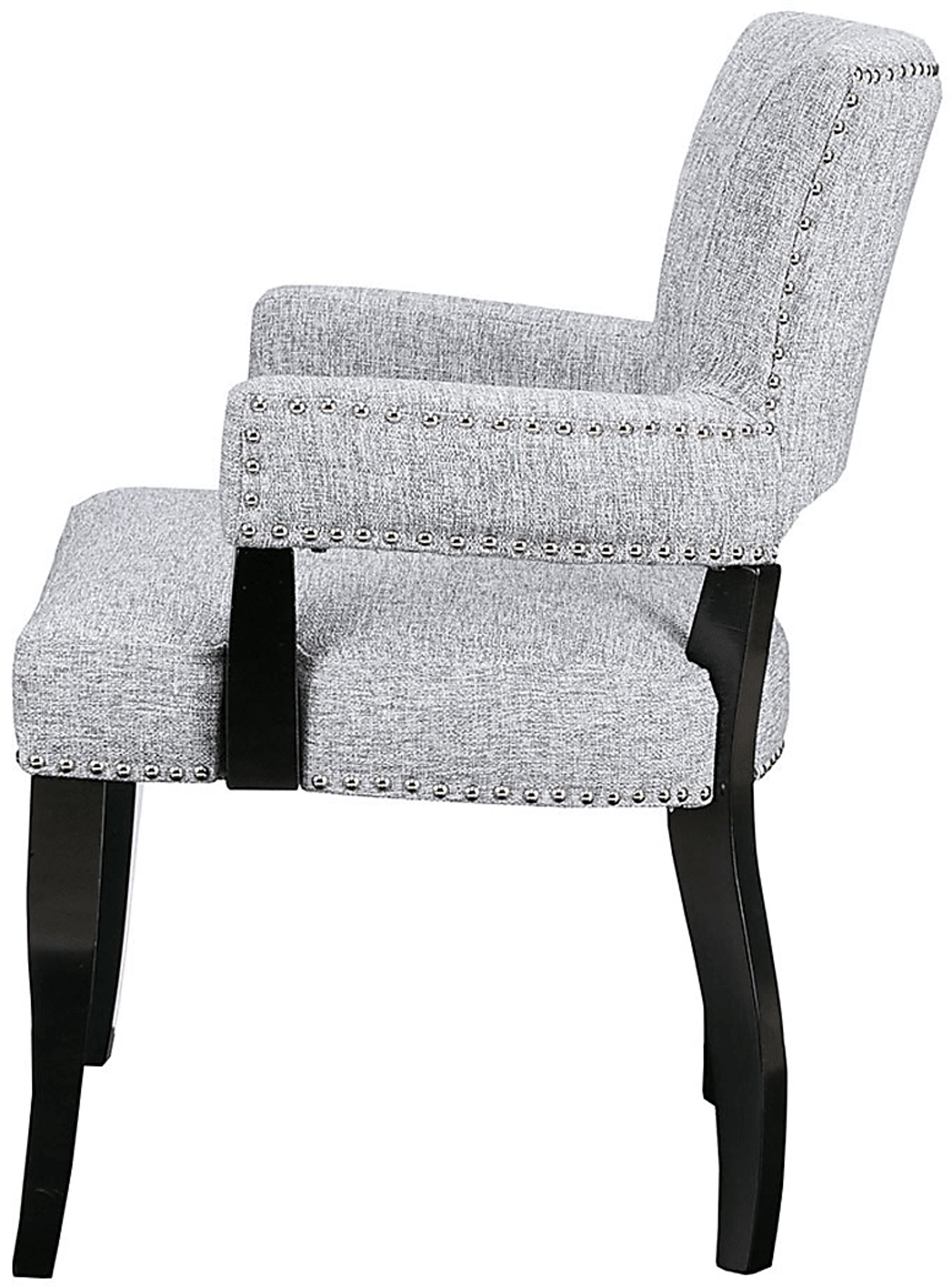 Venida Gray Arm Chair - Image 3