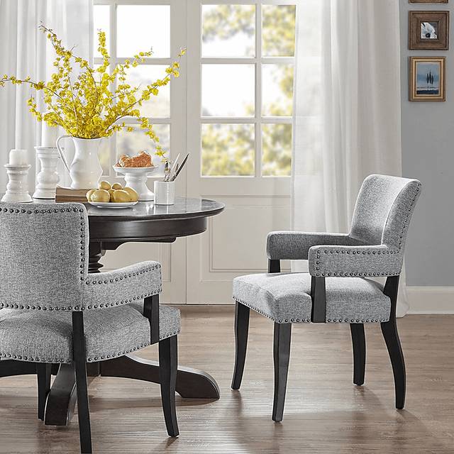 Venida Gray Arm Chair - Thumbnail - Image 6