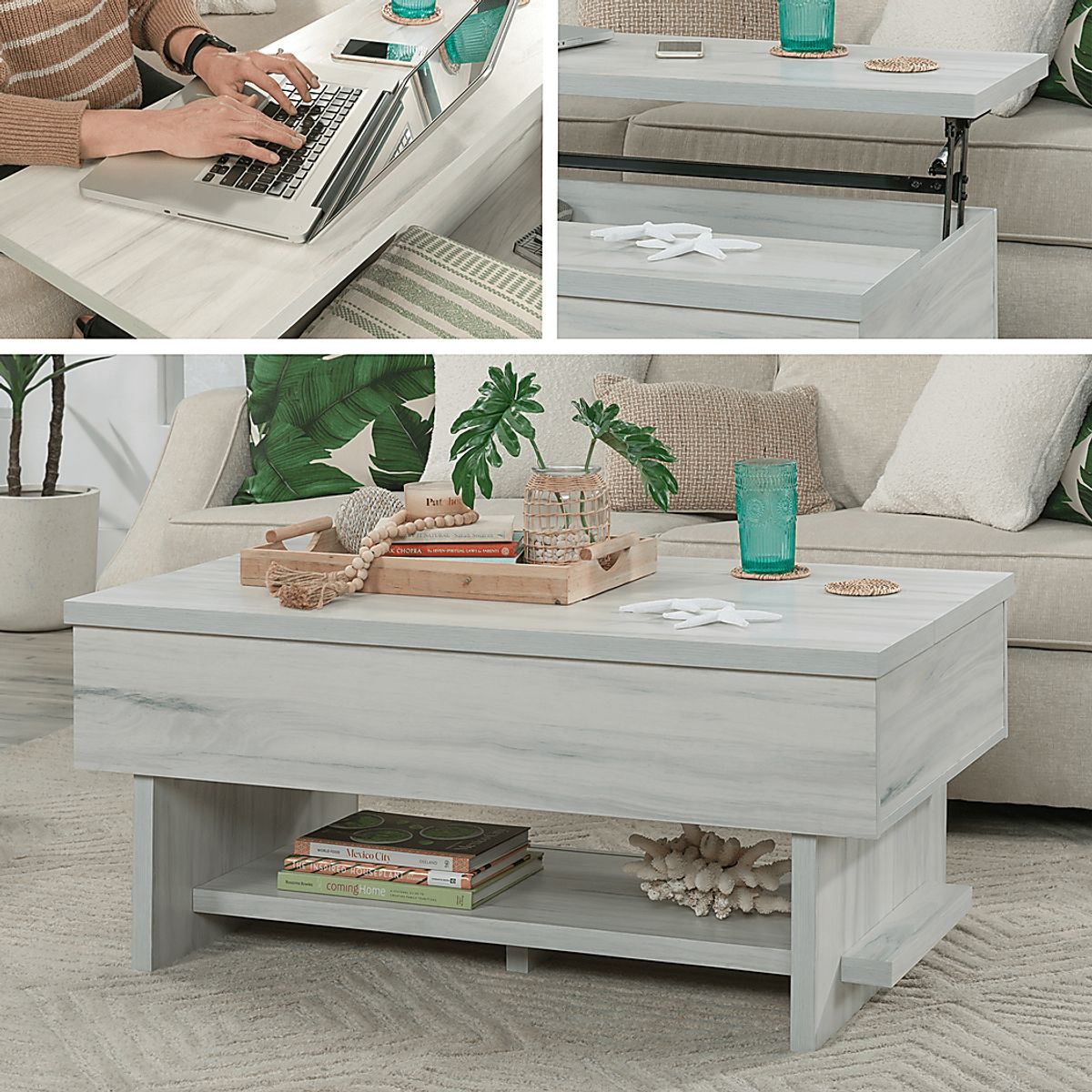 Venisa Gray Cocktail Table Rooms to Go