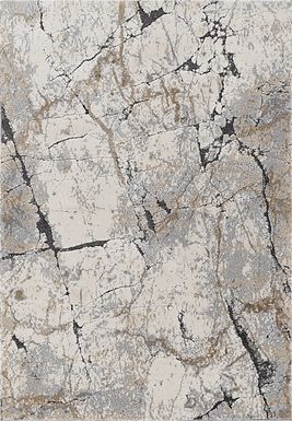 Venizia Gray 7'10 x 10'3 Rug