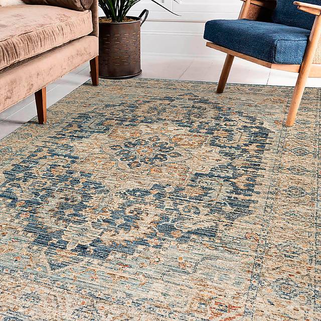 Vensard Navy 5' x 7'10 Rug - Thumbnail - Image 2