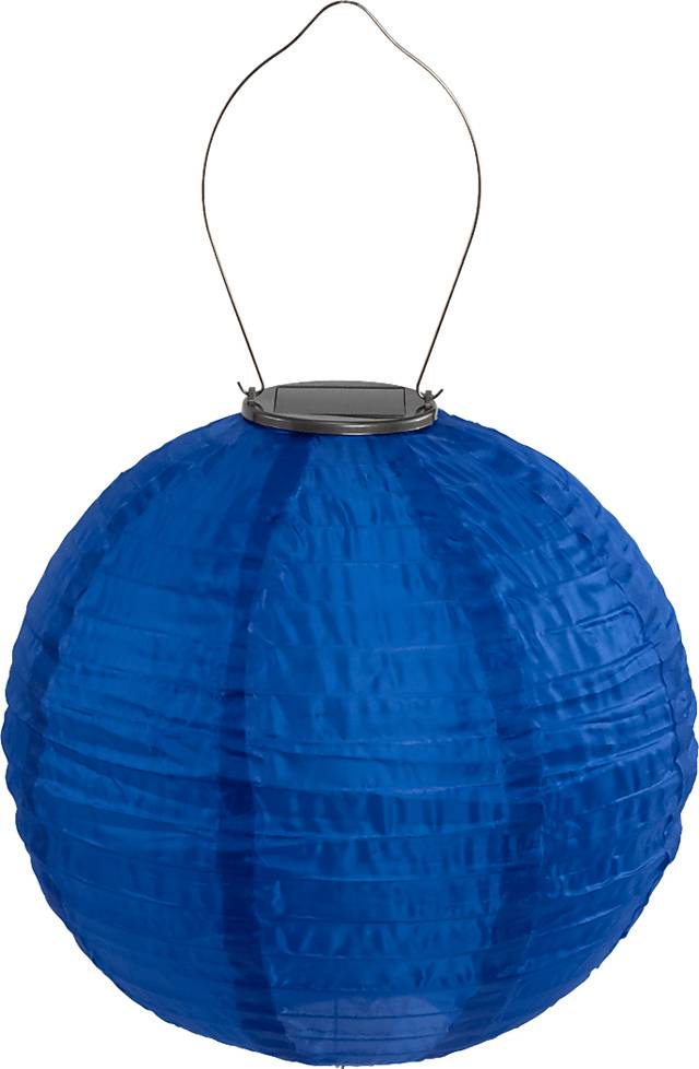 Vense Island Outdoor Blue Solar Lantern - Thumbnail - Image 6