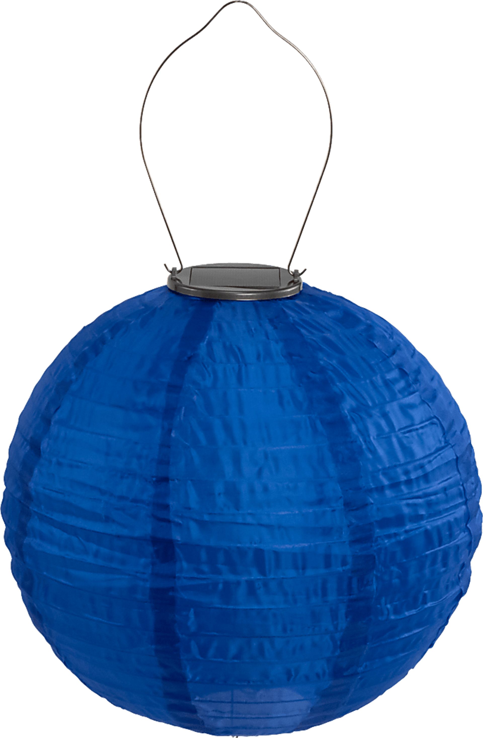 Vense Island Outdoor Blue Solar Lantern - Image 6