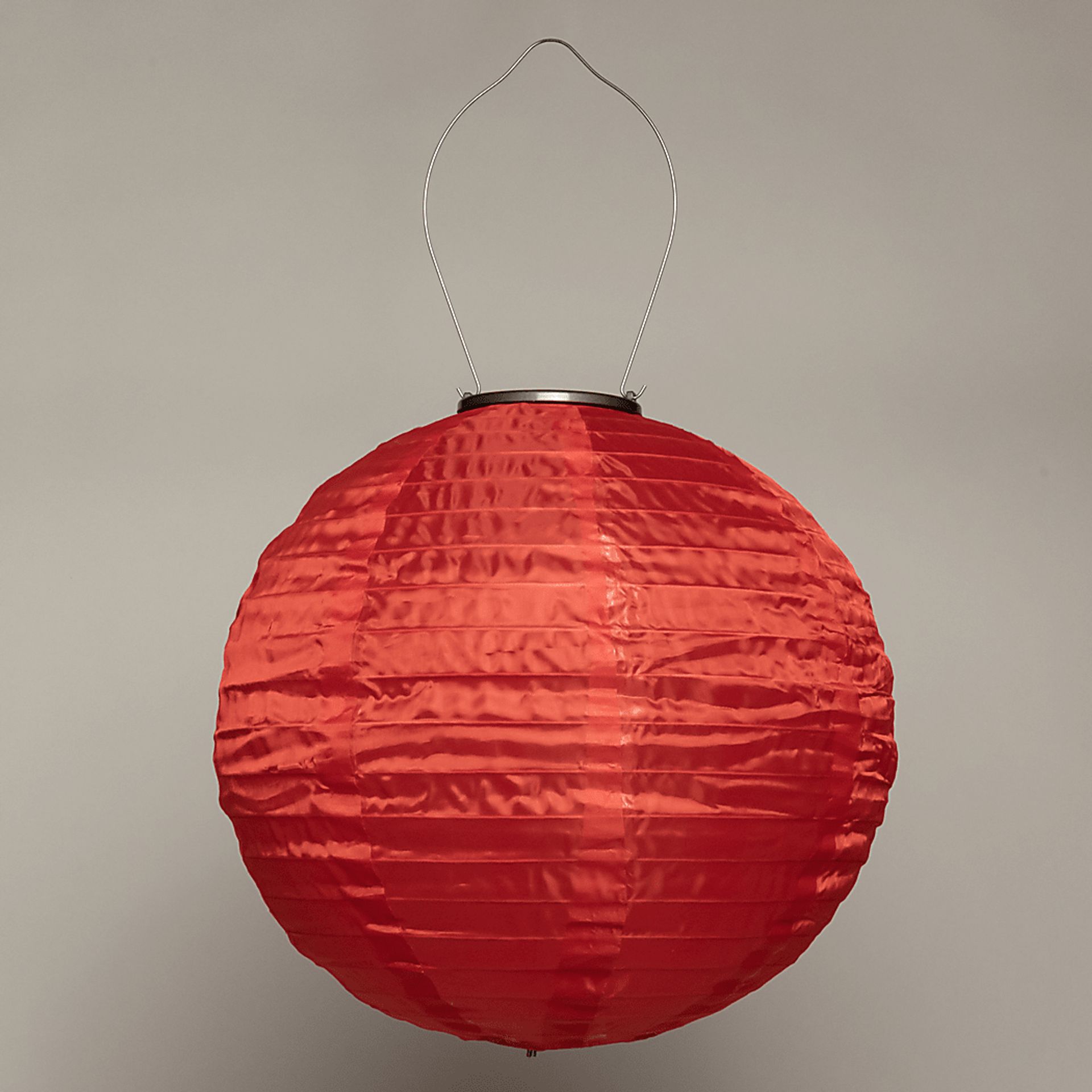 Vense Island Outdoor Red Solar Lantern - Image 10