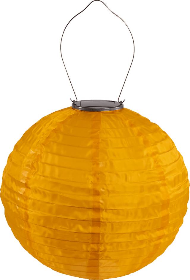 Vense Island Outdoor Yellow Solar Lantern - Thumbnail - Image 10