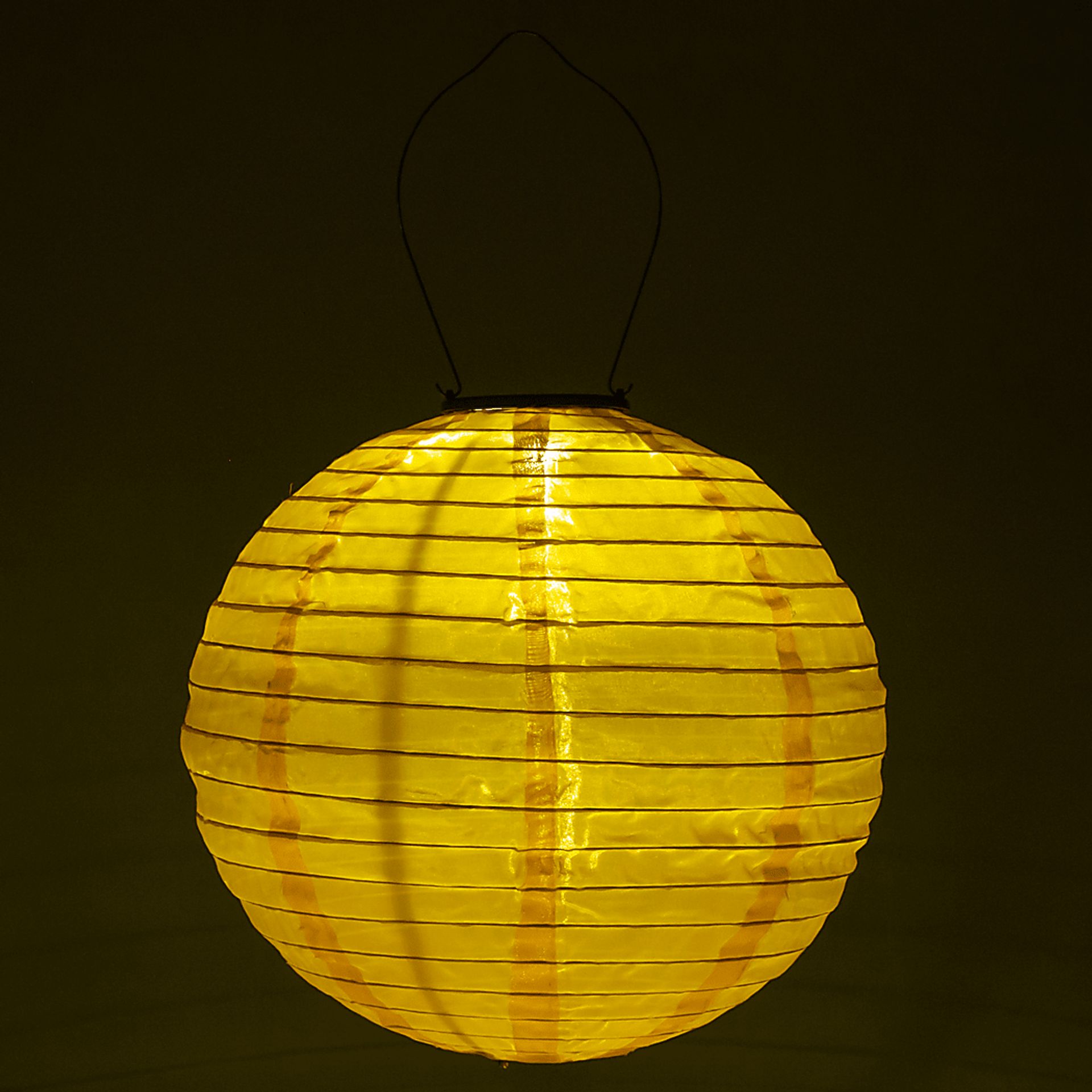 Vense Island Outdoor Yellow Solar Lantern - Image 12