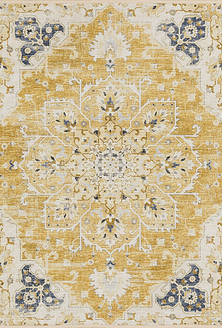 Ventner Yellow 8' x 10' Rug