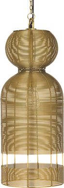 Vento Place Brass Pendant