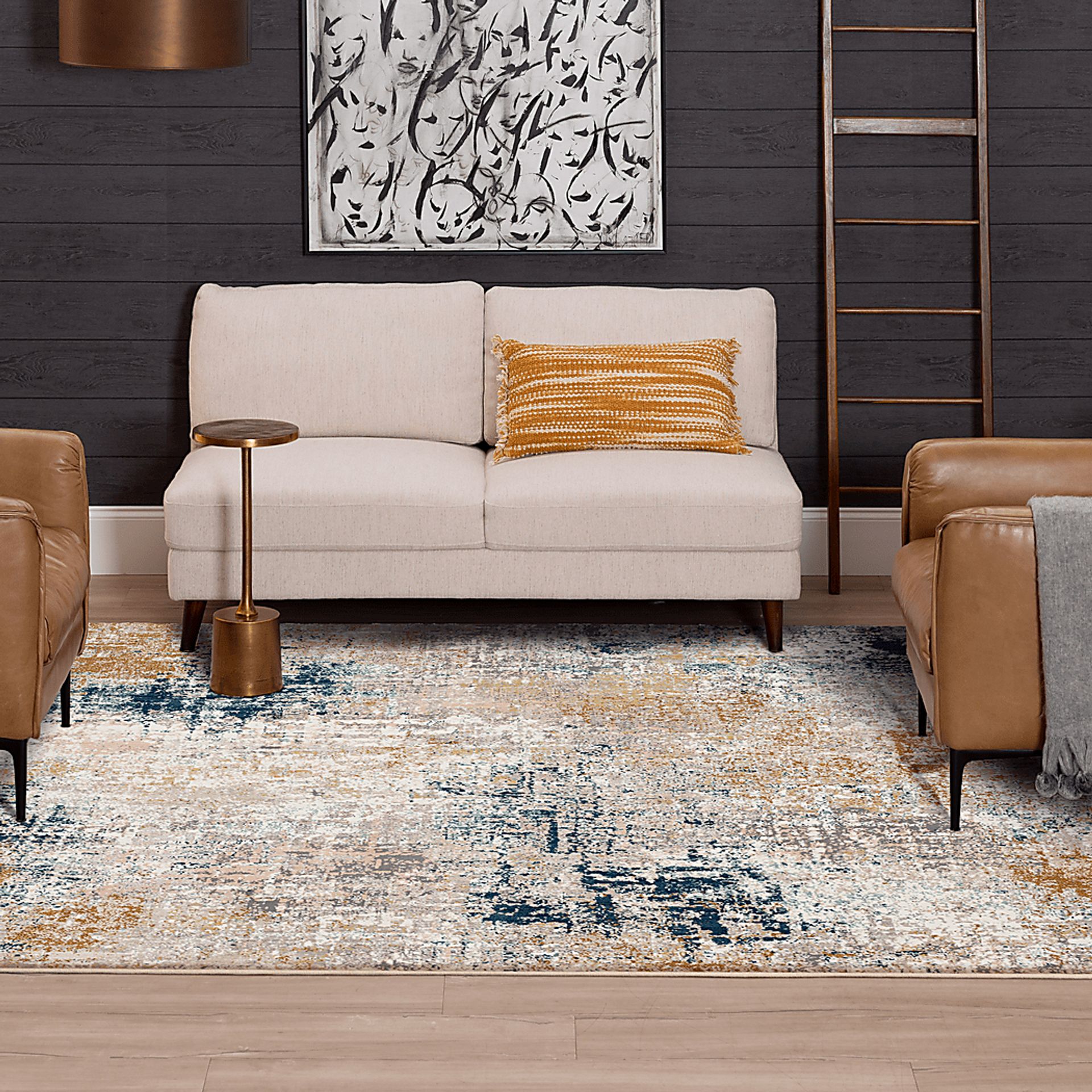 Stacy Garcia Venton Gray 5'3 x 7'10 Rug - Image 2