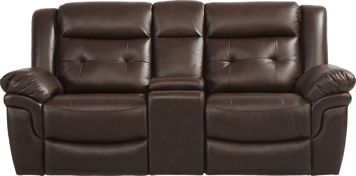 Ventoso Leather Power Reclining Loveseat