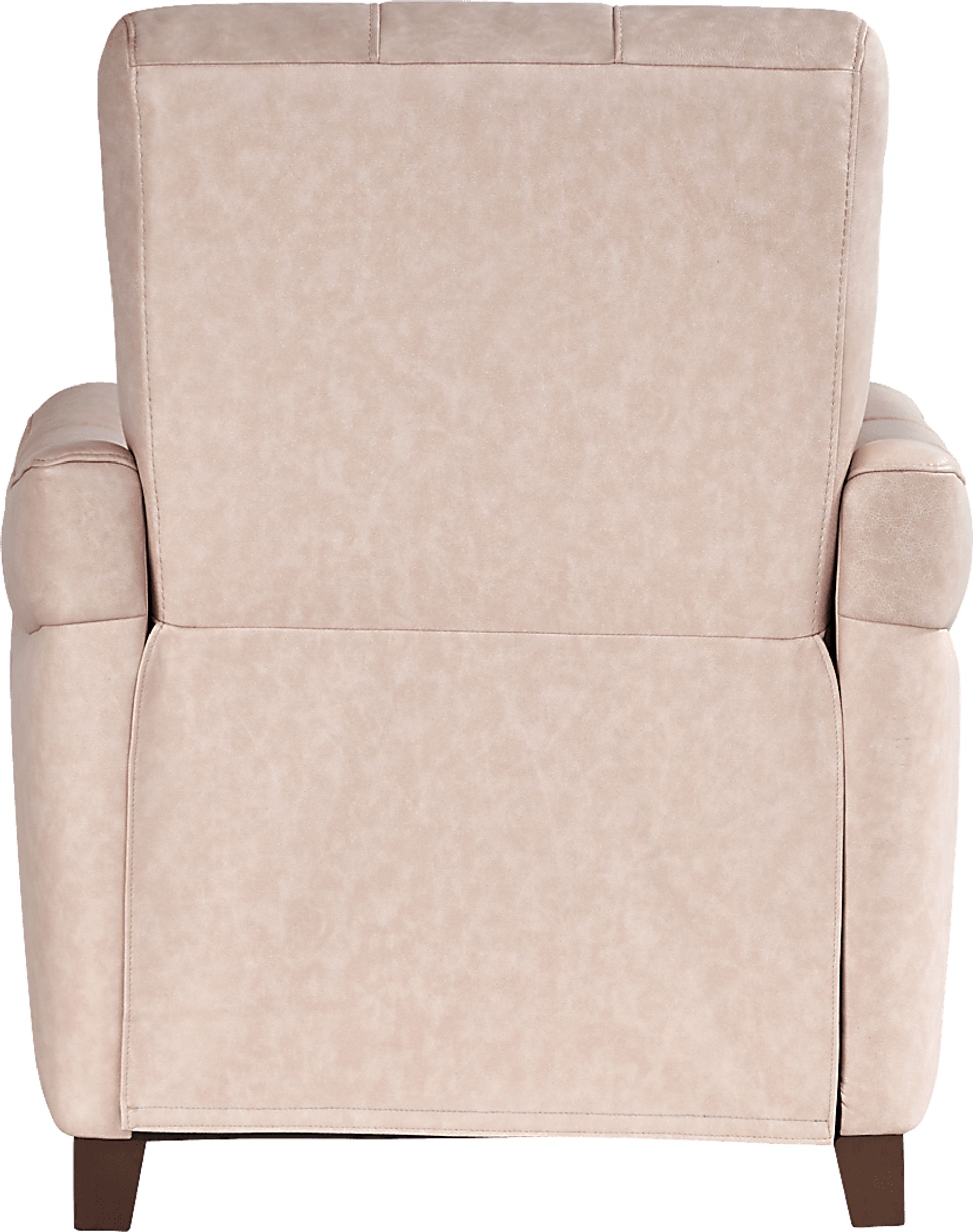 Ventura Square Blush Leather 6 Pc Living Room - Image 9