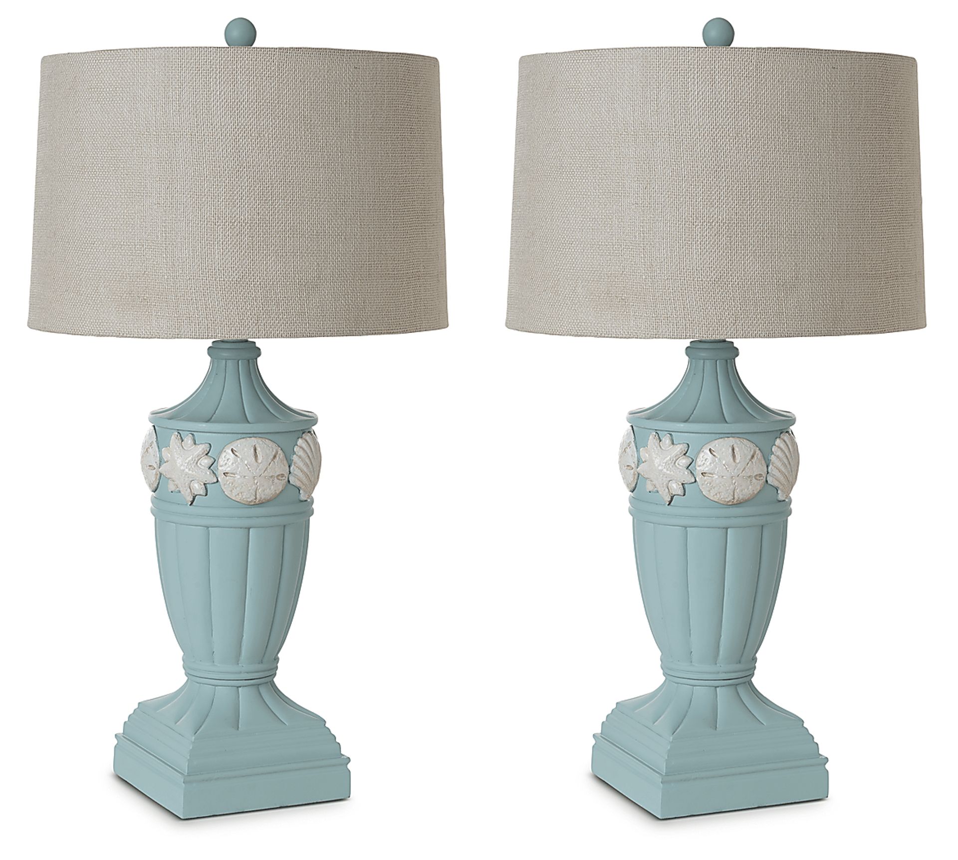 Vera Reef Blue Lamp Set of 2 - Image 1