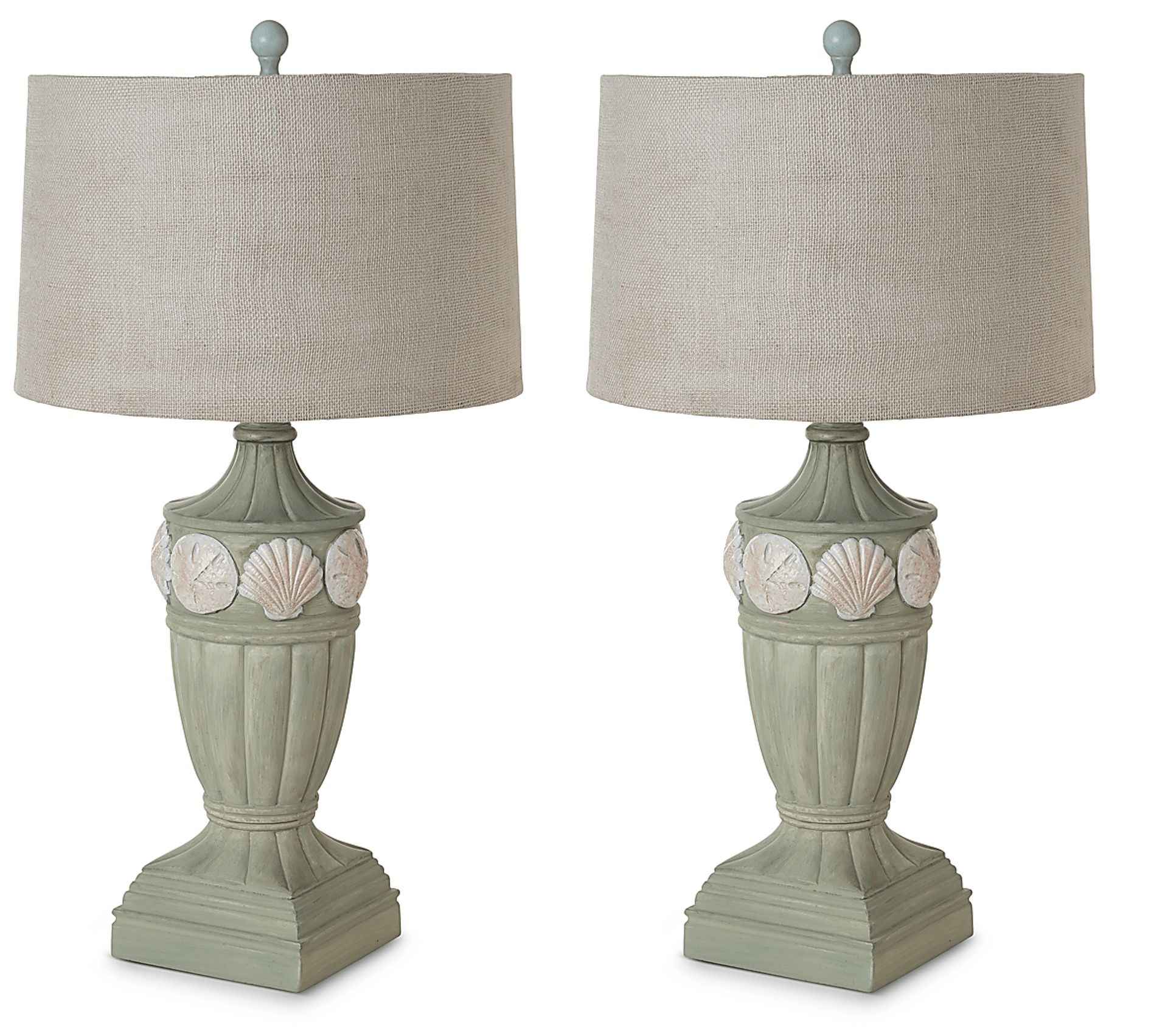 Vera Reef Green Lamp Set of 2 - Image 1