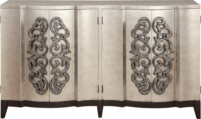 Vera Road Gray Credenza - Thumbnail - Image 3