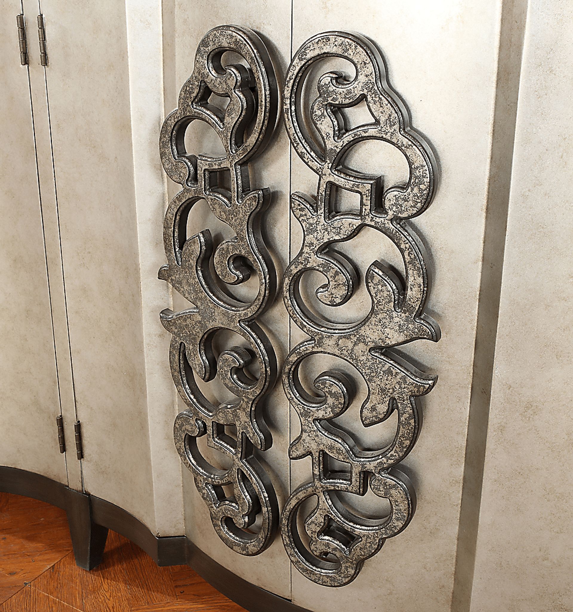 Vera Road Gray Credenza - Image 5