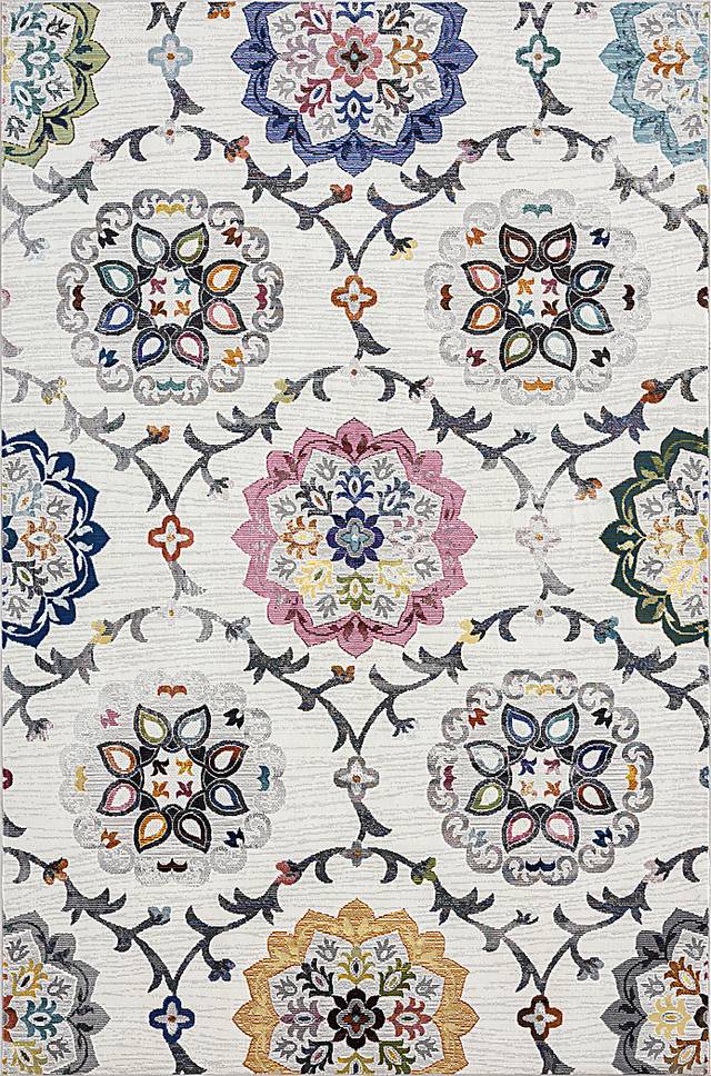 Veralia Multi 7'6 x 9'6 Rug - Thumbnail - Image 1
