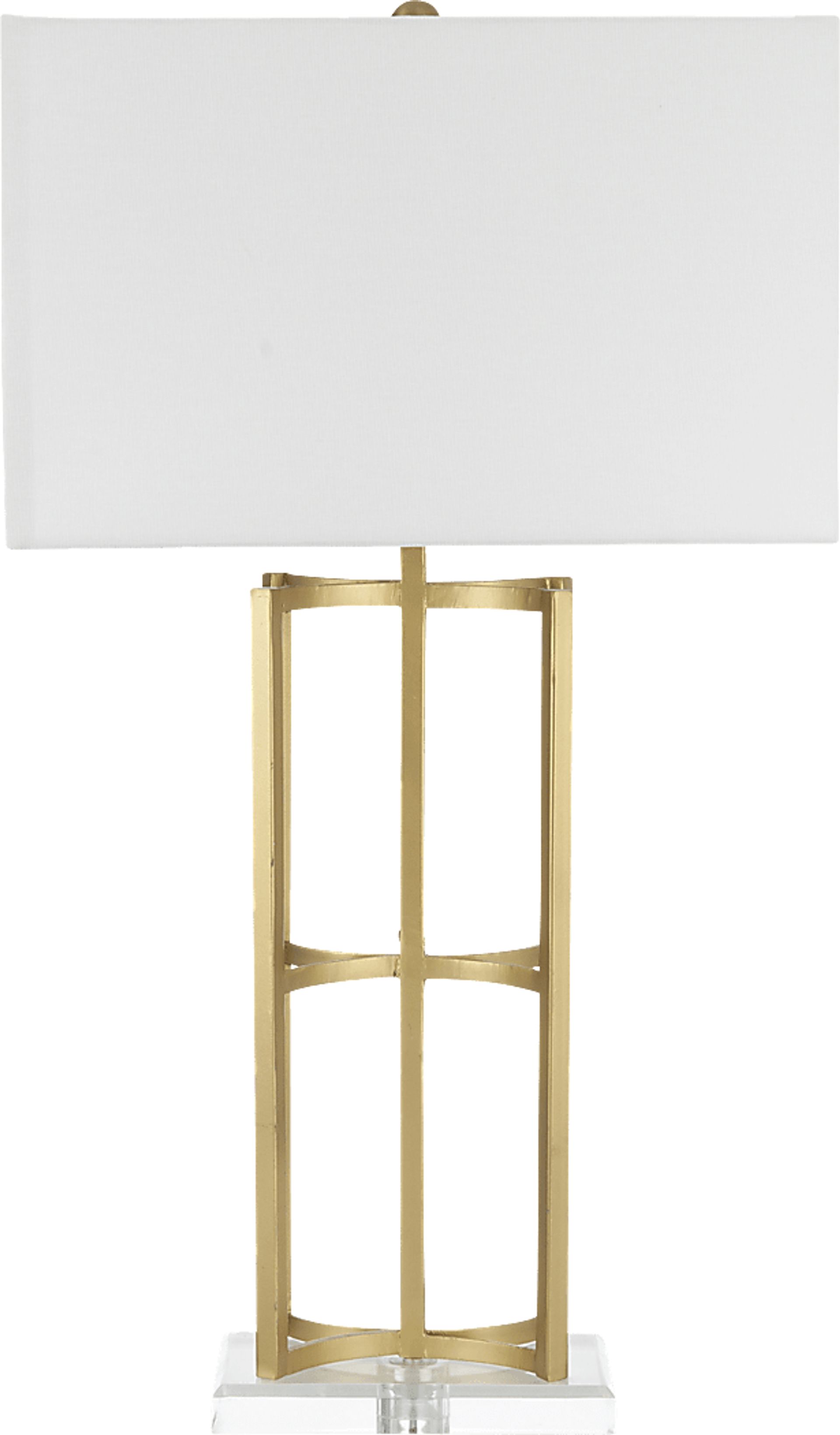 Veranda Boulevard Gold Lamp - Image 1