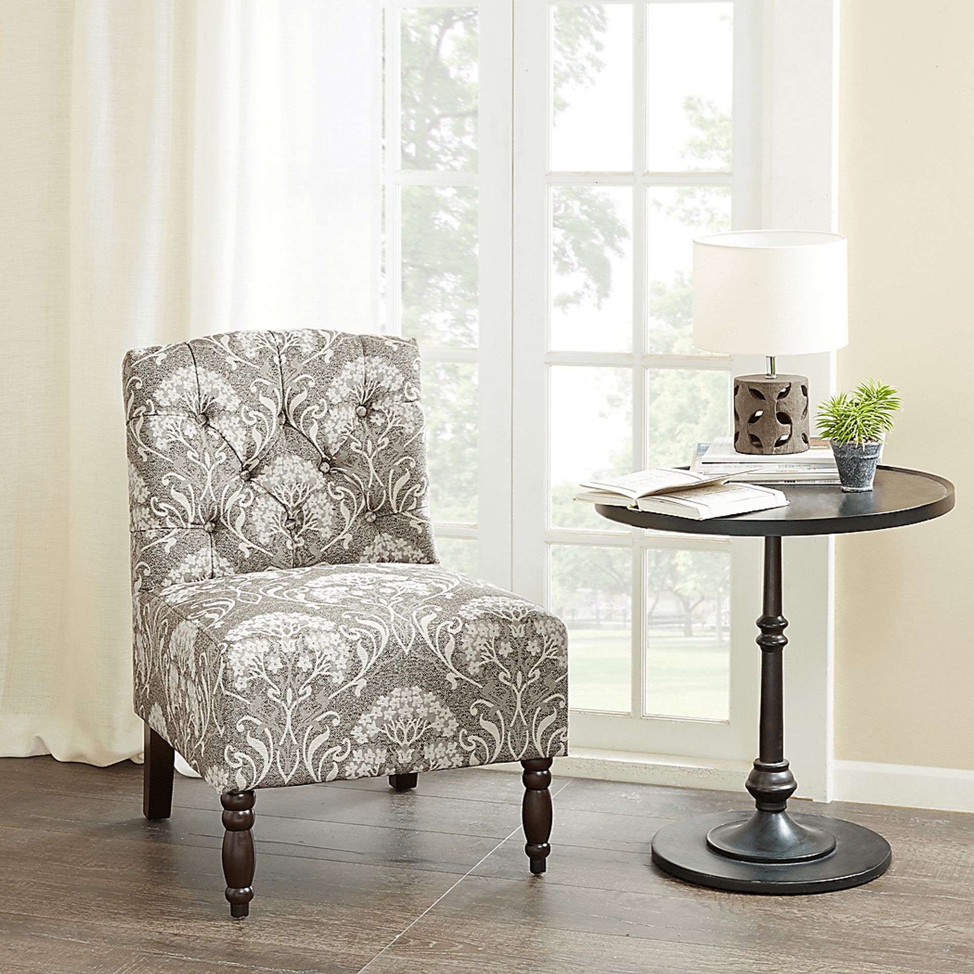 Verandin Taupe Accent Chair - Image 5