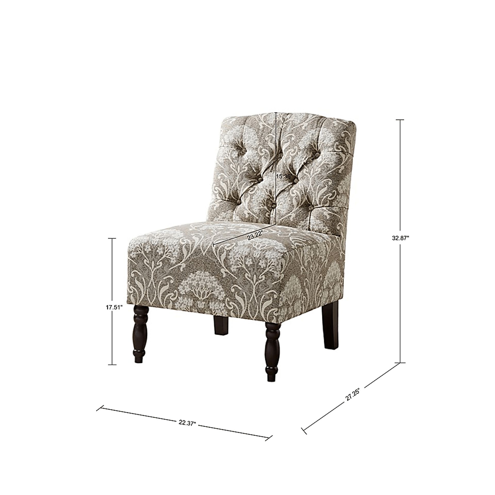 Verandin Taupe Accent Chair - Image 6