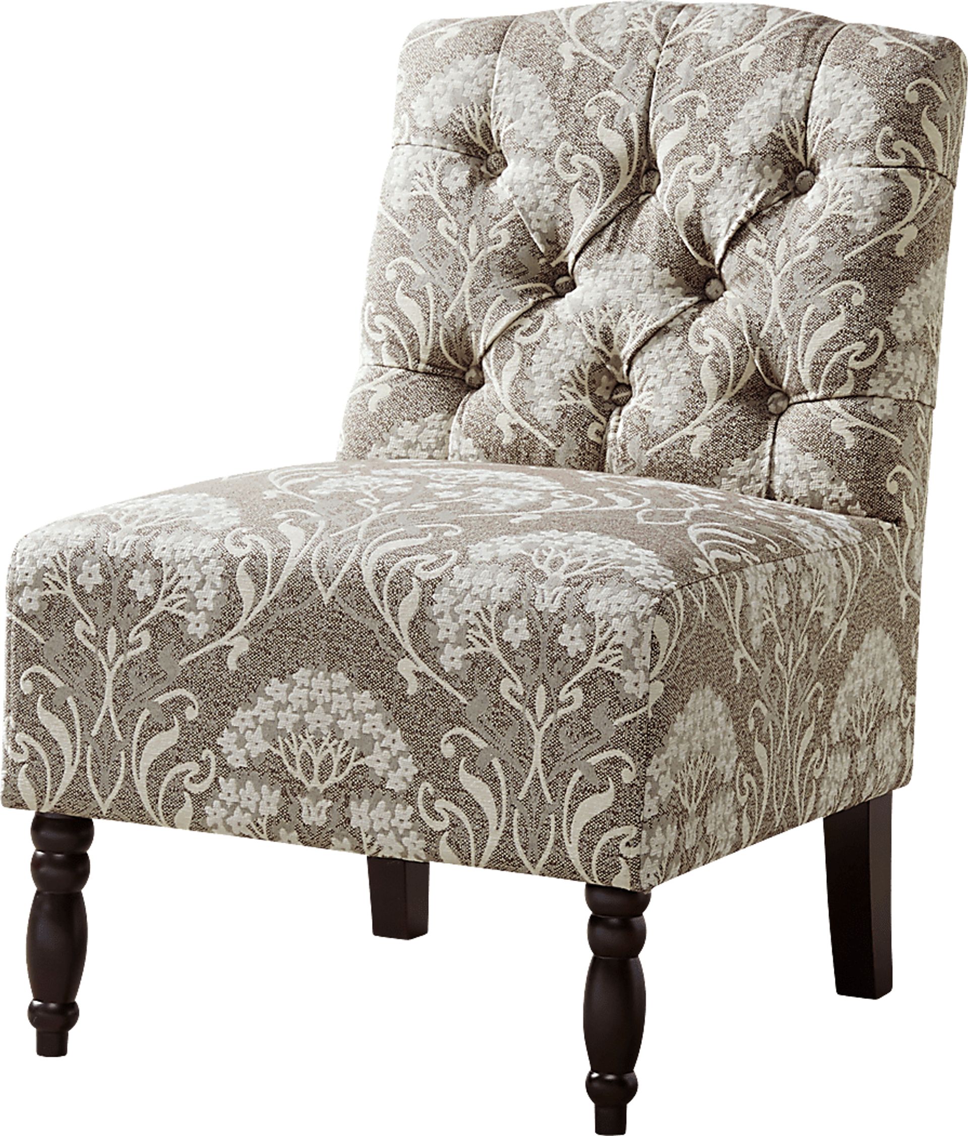 Verandin Taupe Accent Chair - Image 1