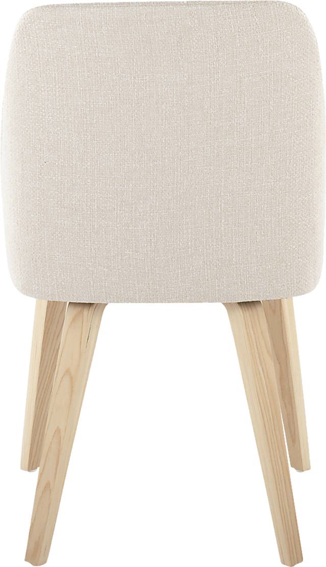 Verawood I Cream Dining Chair, Set of 2 - Thumbnail - Image 6