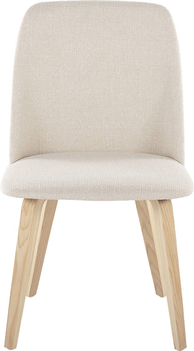 Verawood I Cream Dining Chair, Set of 2 - Thumbnail - Image 7