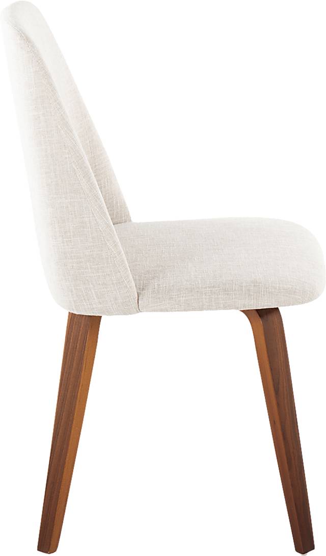 Verawood II Beige Dining Chair, Set of 2 - Thumbnail - Image 5