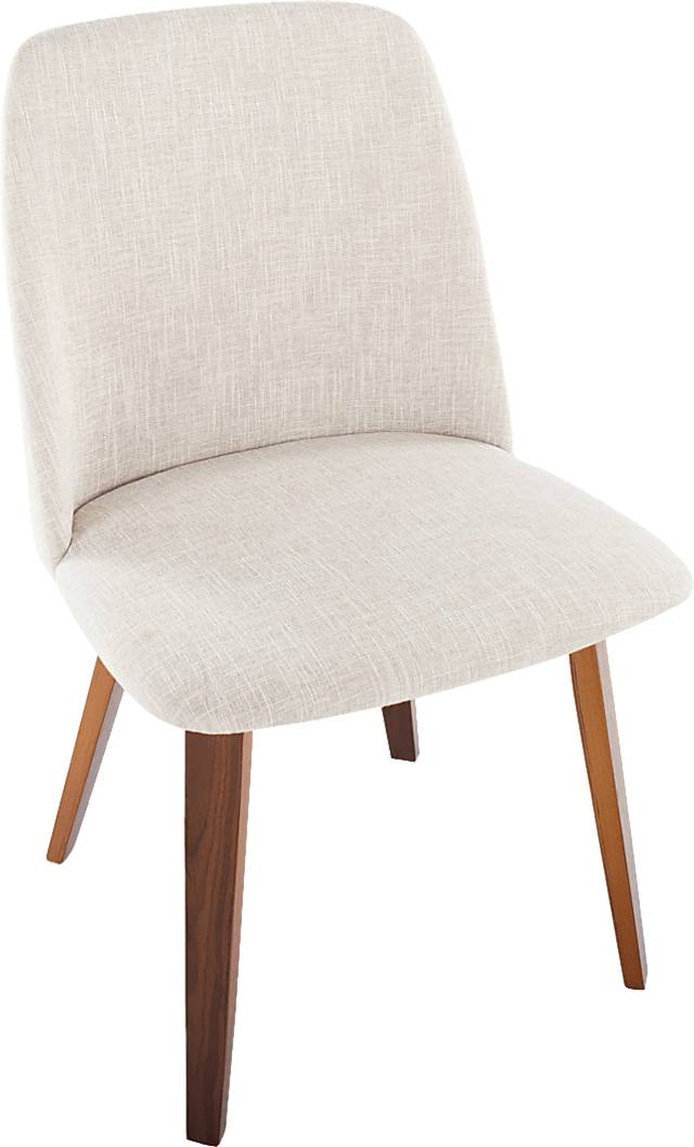 Verawood II Beige Dining Chair, Set of 2 - Thumbnail - Image 9