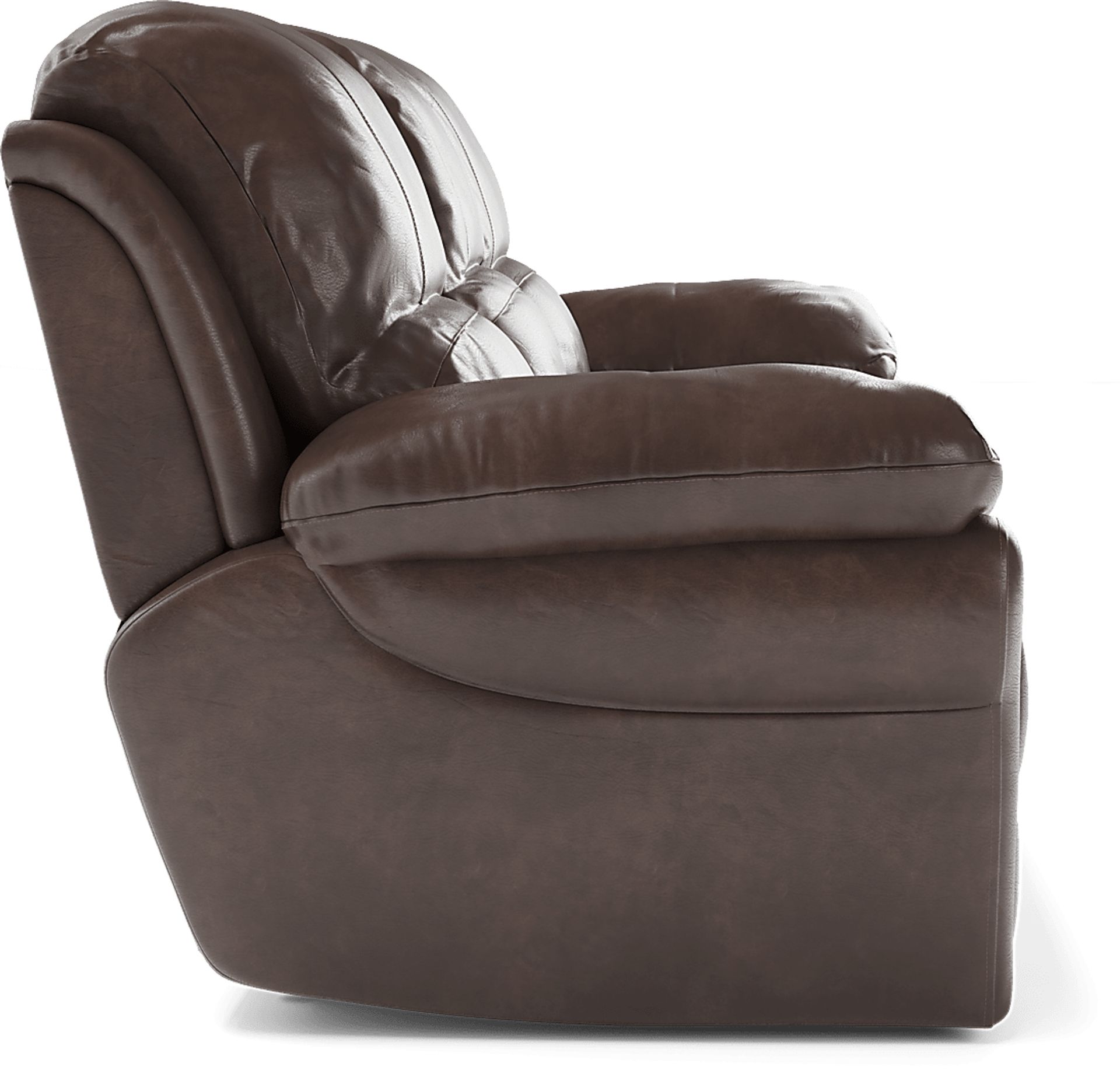 Vercelli Brown Leather 3 Pc Power Reclining Living Room - Image 4