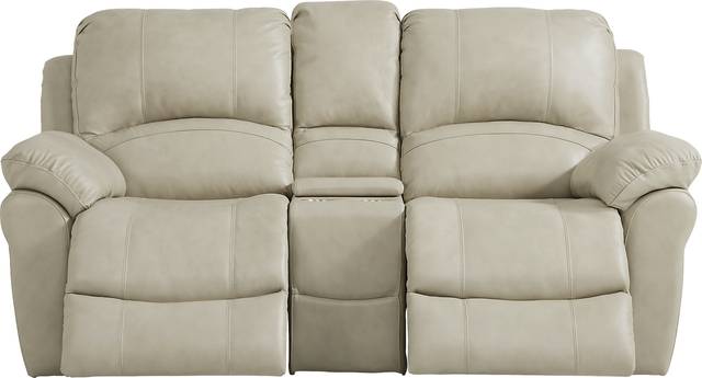 Vercelli Stone Leather 7 Pc Power Reclining Living Room - Thumbnail - Image 7