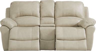 power reclining console loveseat