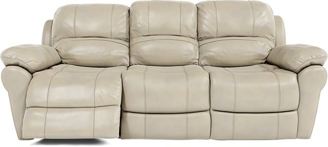 Vercelli Stone Leather 3 Pc Living Room with Reclining Sofa - Thumbnail - Image 6