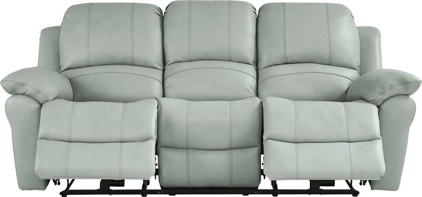 Vercelli Way Leather Non-Power Reclining Sofa