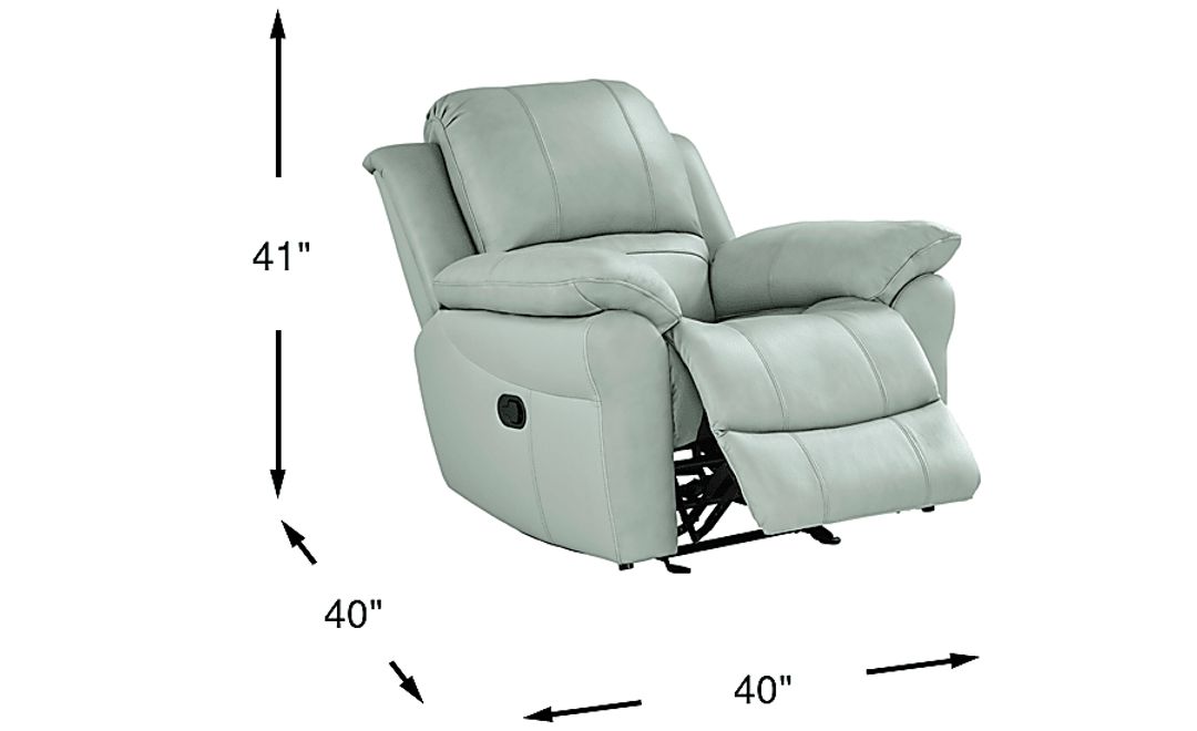 Vercelli Way Leather Rocker Recliner
