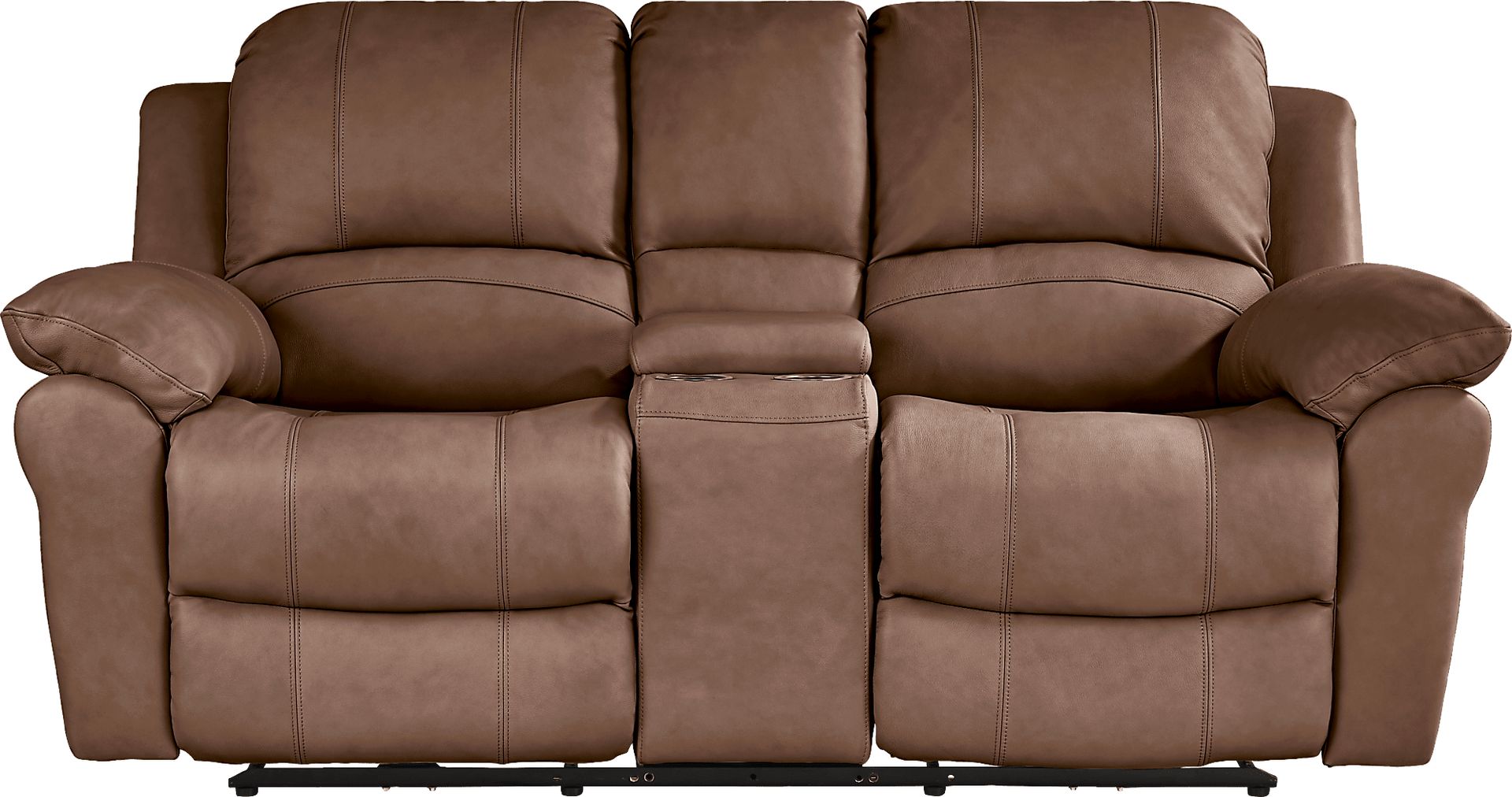 Vercelli Way Brown Leather 8 Pc Power Reclining Living Room with Reclining Sofa - Image 3
