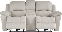 power reclining console loveseat
