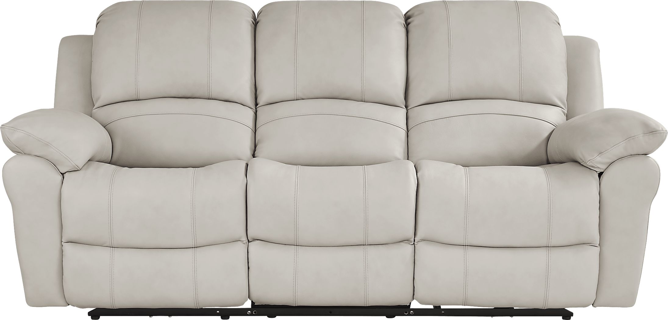 Antonin Leather Reclining Living Room Set - Thumbnail 4