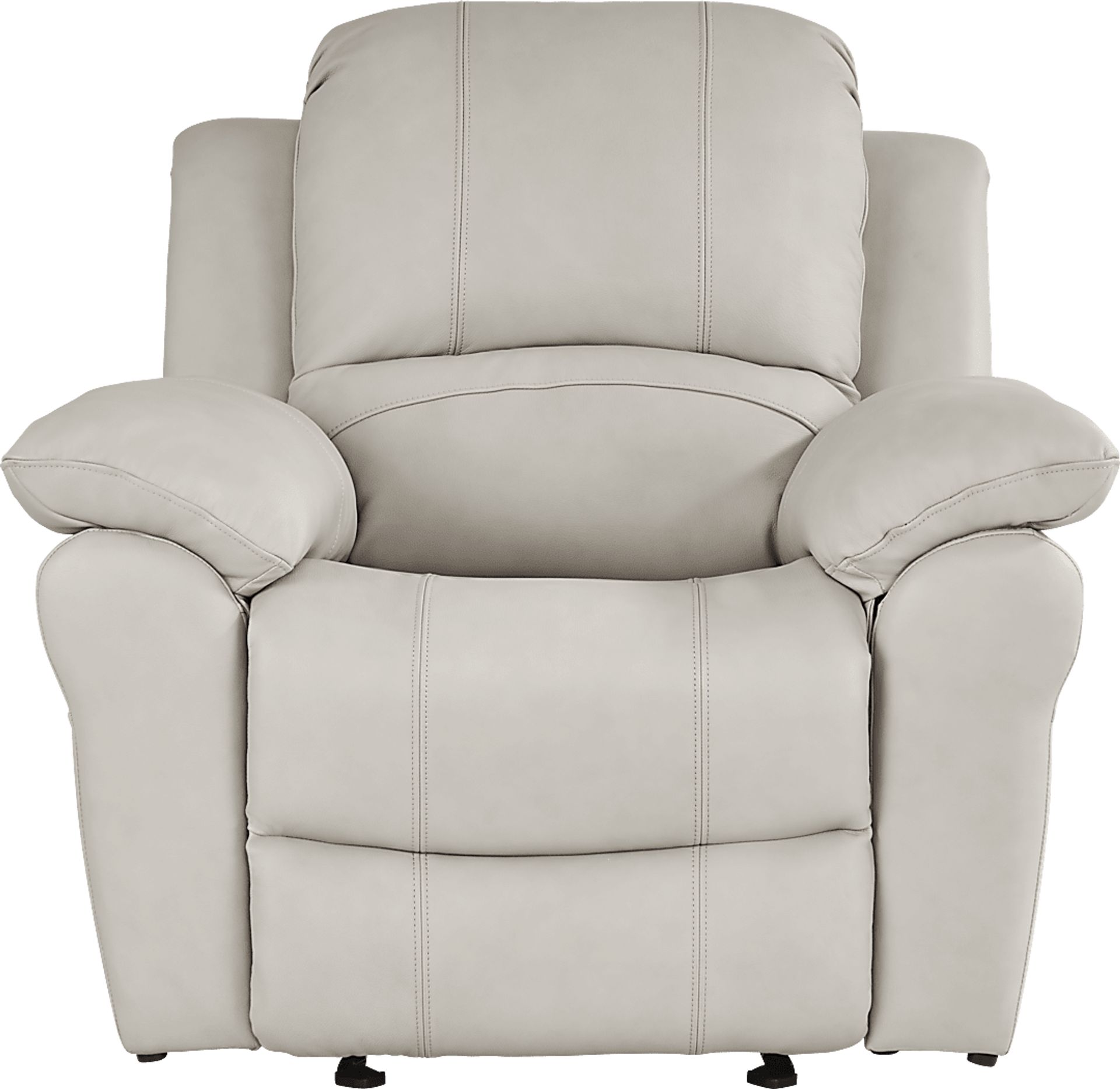 Vercelli Way Stone Leather 8 Pc Reclining Living Room - Image 10