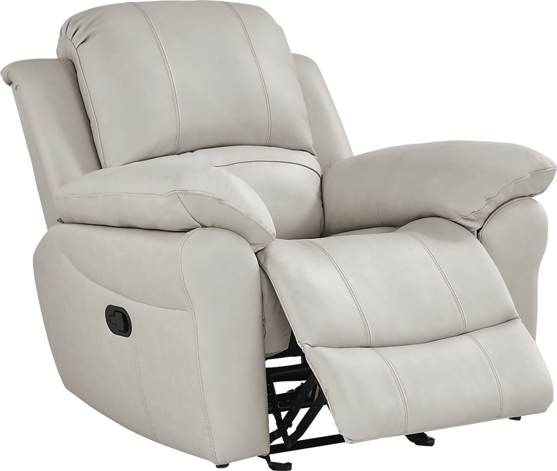 Vercelli Way Stone Leather 8 Pc Reclining Living Room - Image 9