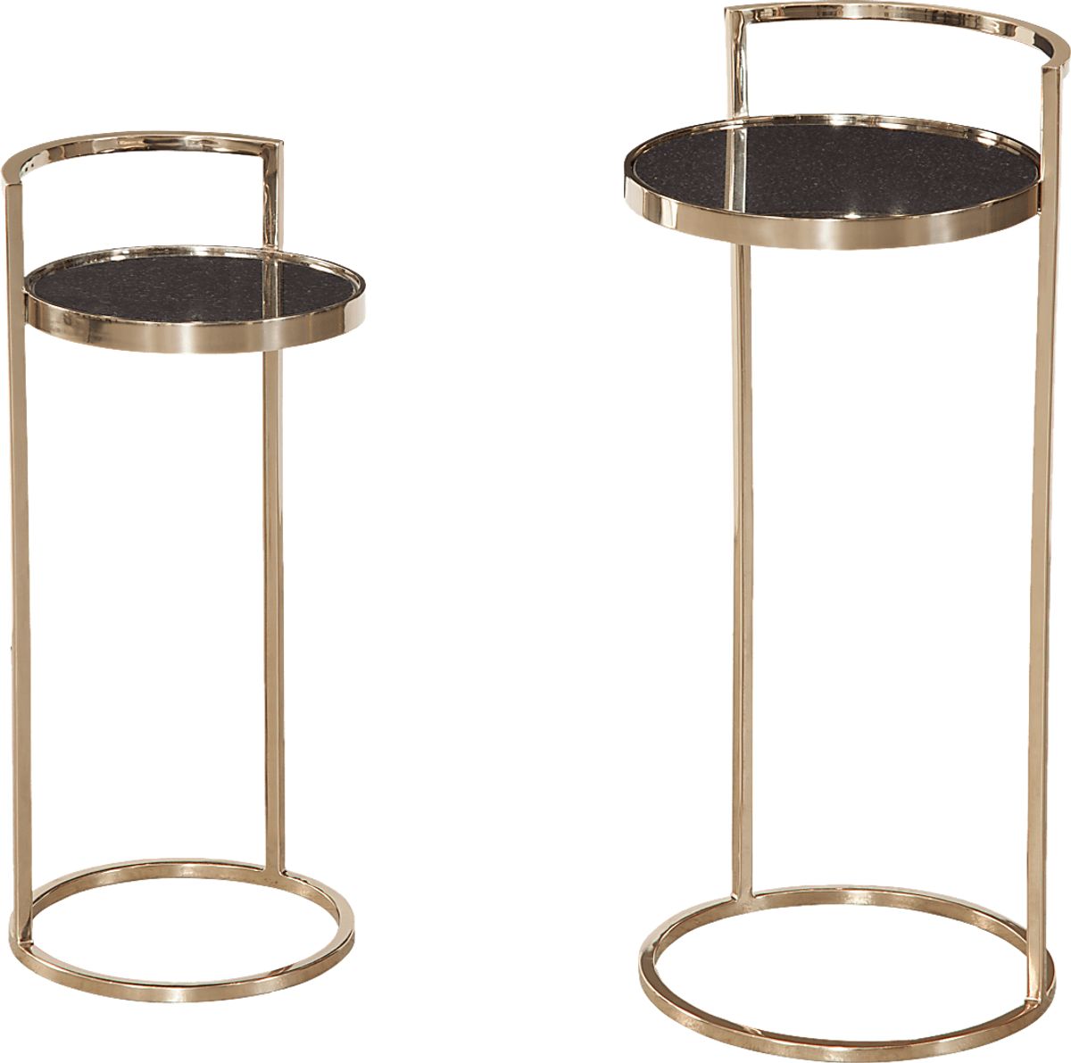 Verchild Black Black,Colors Accent Table, Set Of 2 Rooms to Go