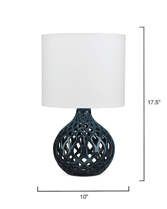 Vercye Sea Blue Lamp - Thumbnail - Image 3