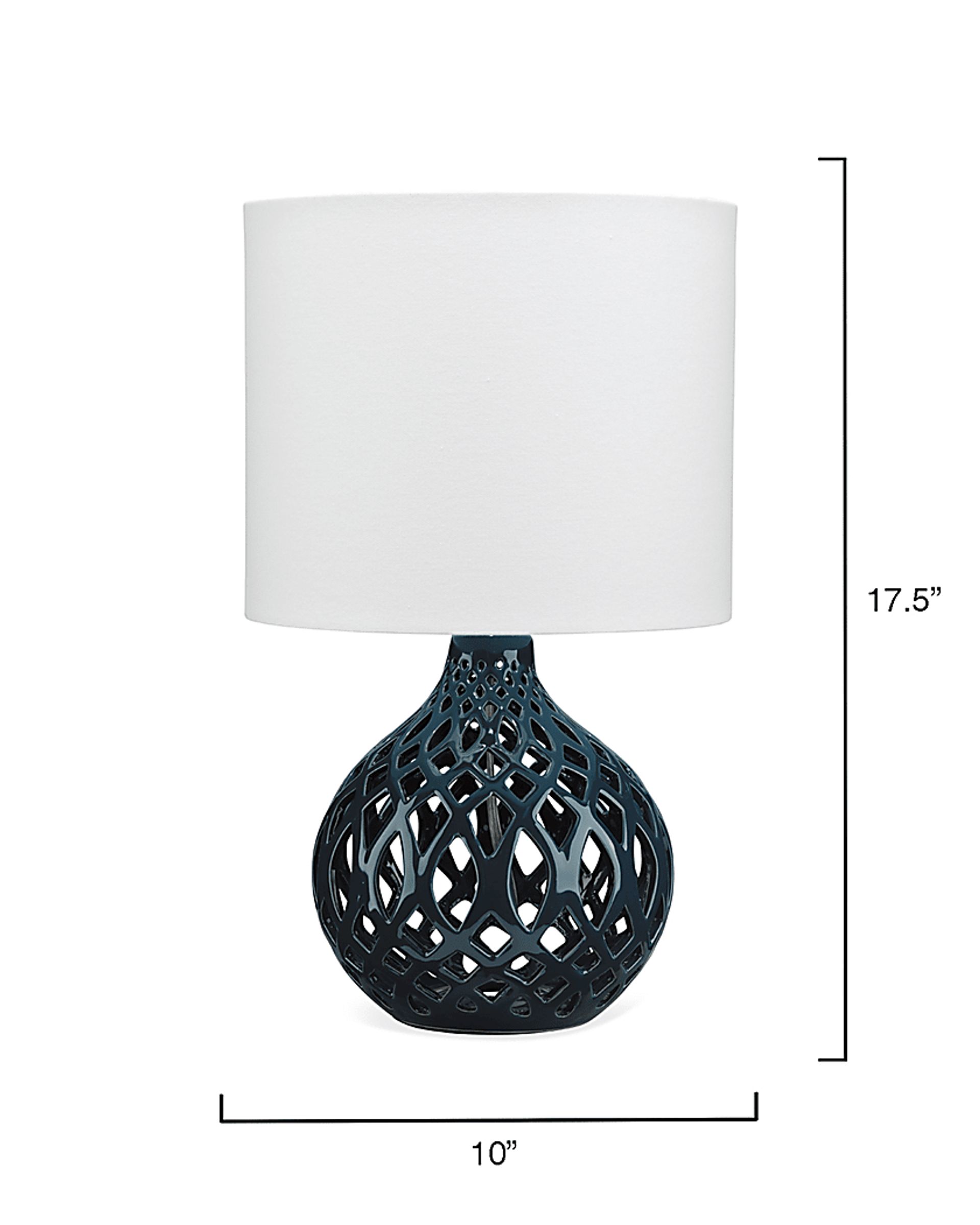 Vercye Sea Blue Lamp - Image 3