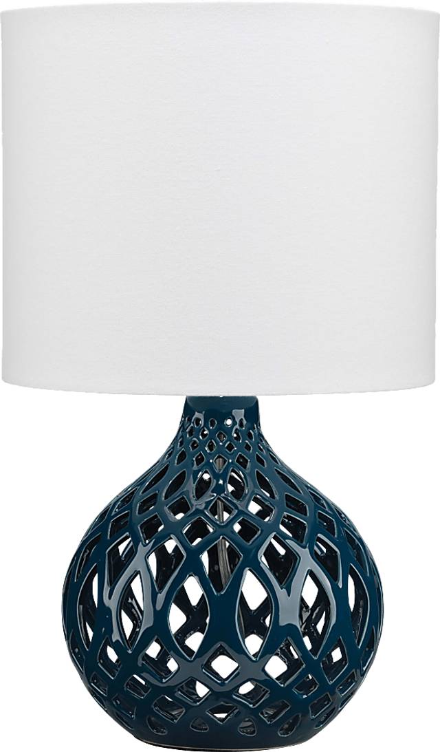 Vercye Sea Blue Lamp - Thumbnail - Image 1