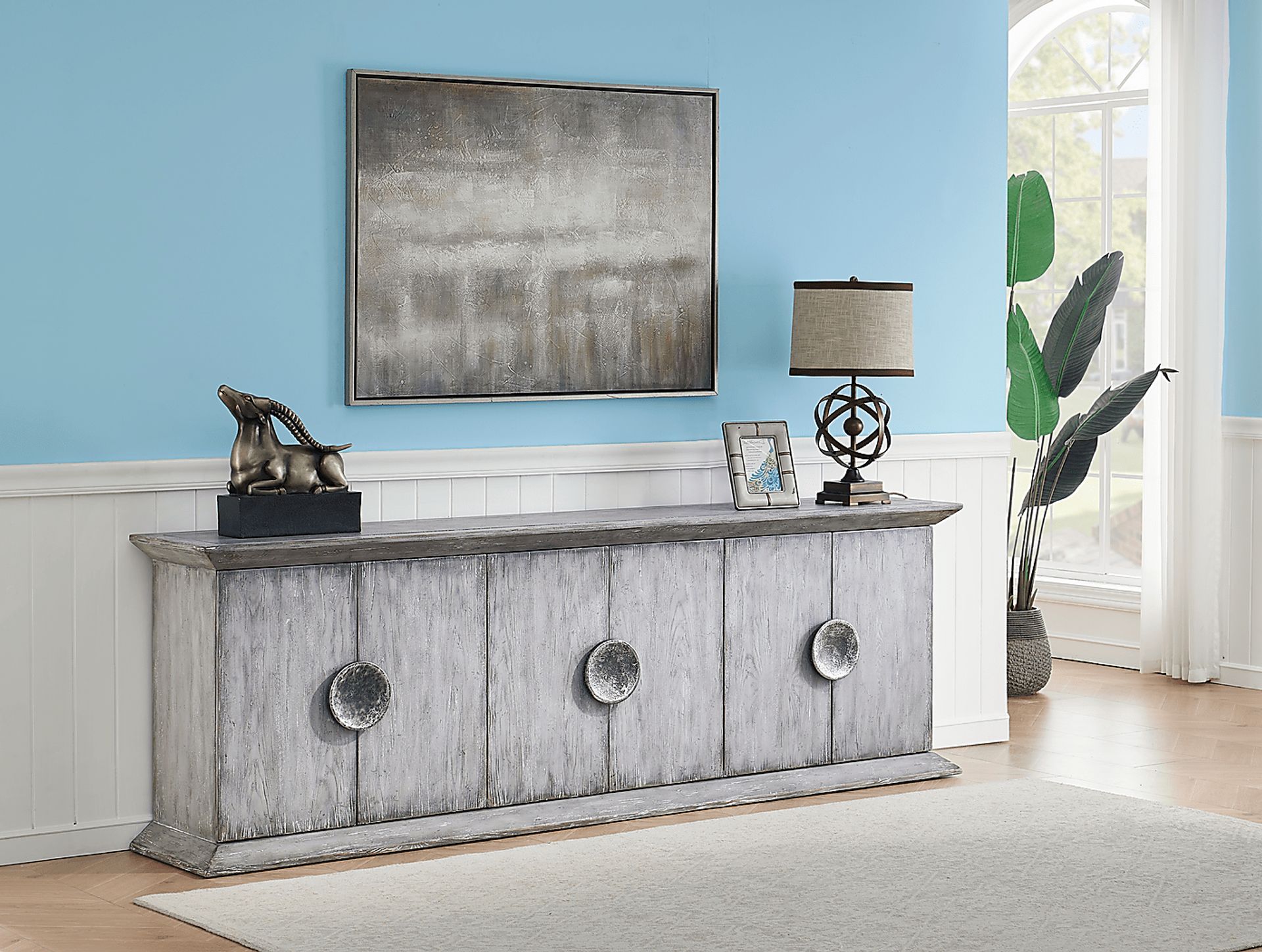 Verdell Gray Credenza - Image 2