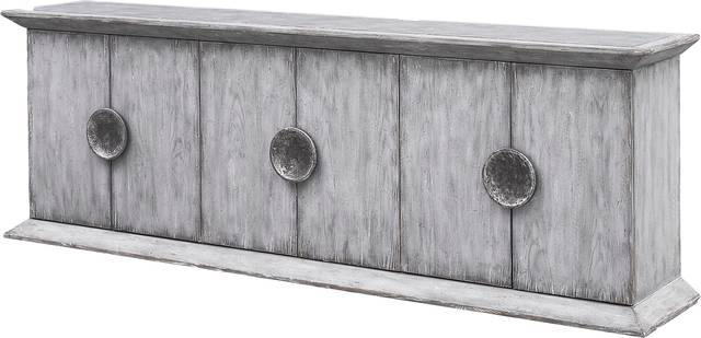 Verdell Gray Credenza - Thumbnail - Image 1