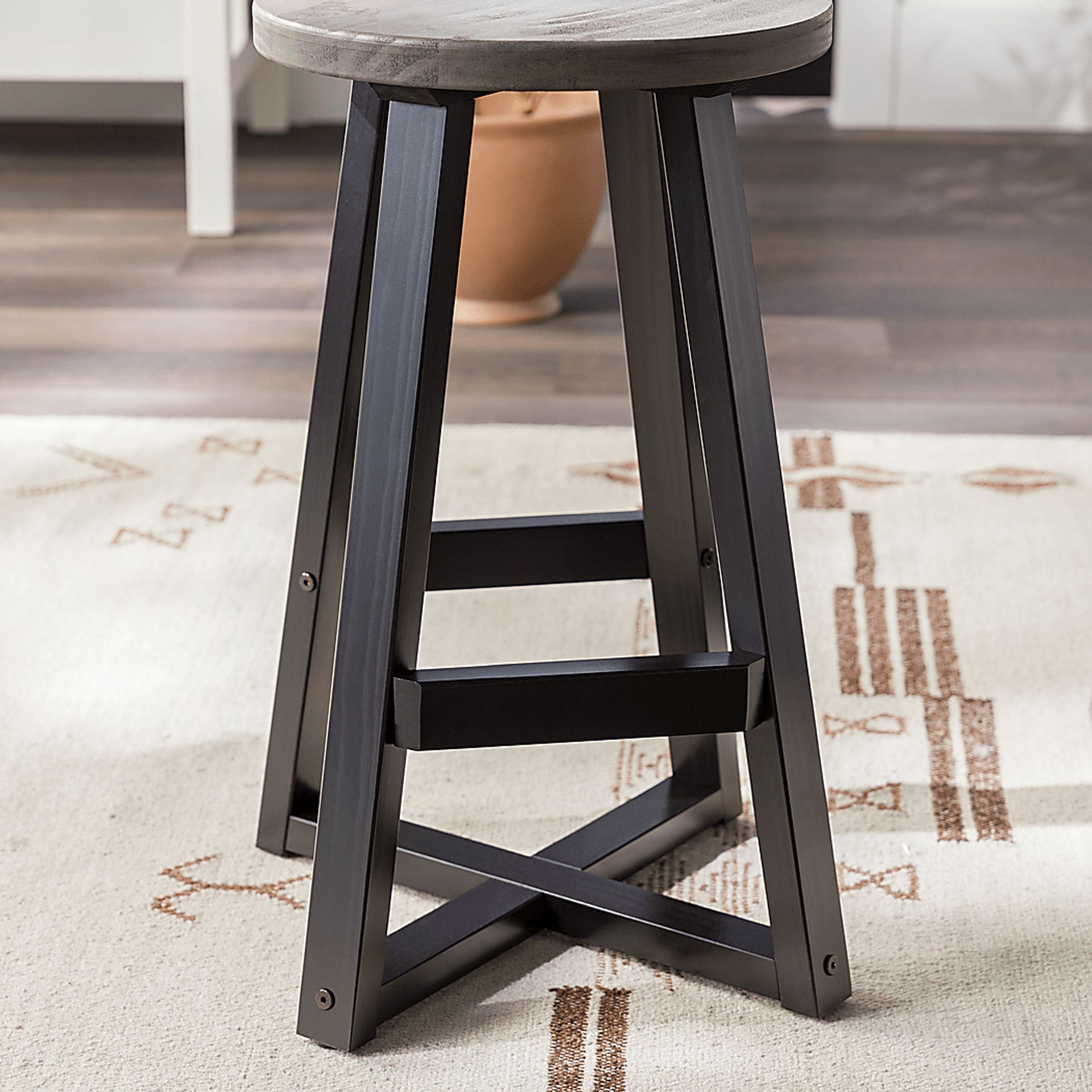 Verdenbruk Gray Counter Height Stool, set of 2 - Image 8
