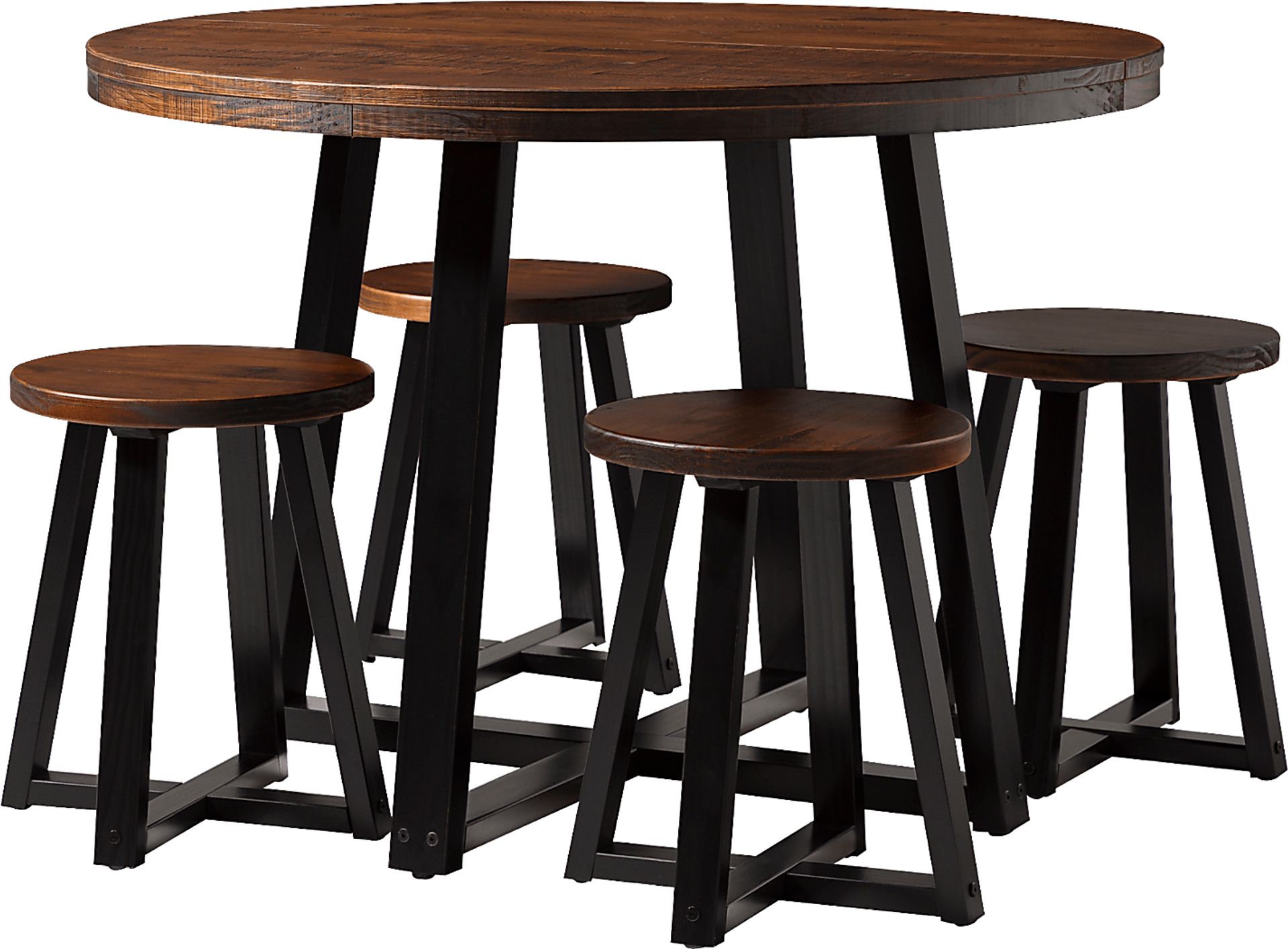 Verdenbruk Mahogany 5pc Dining Set - Image 1