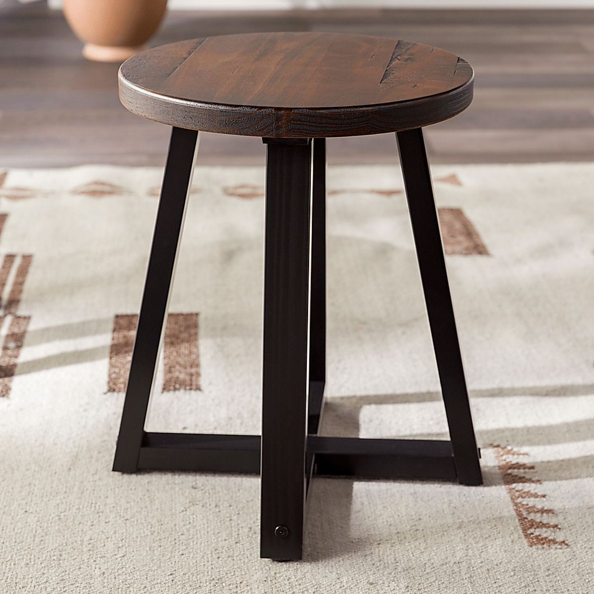 Verdenbruk Mahogany Dining Stool