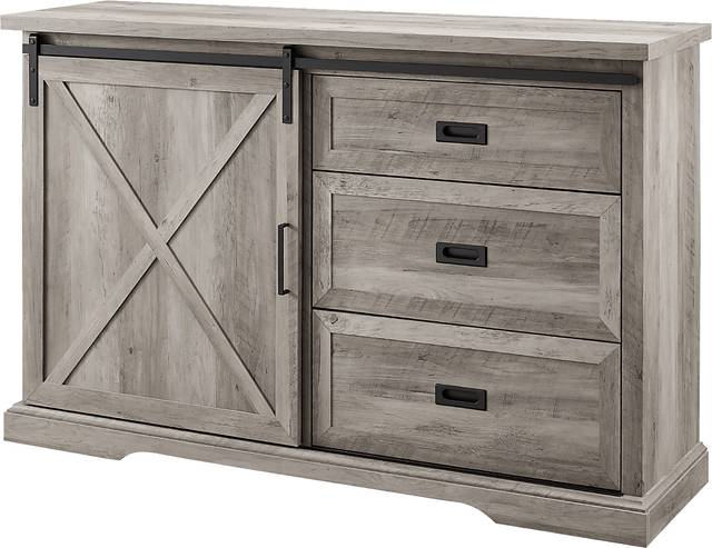 Verdene Gray Sideboard - Thumbnail - Image 3
