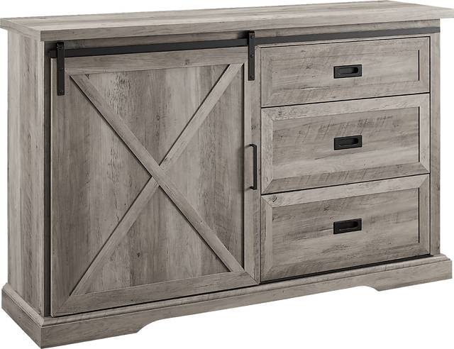 Verdene Gray Sideboard - Thumbnail - Image 1